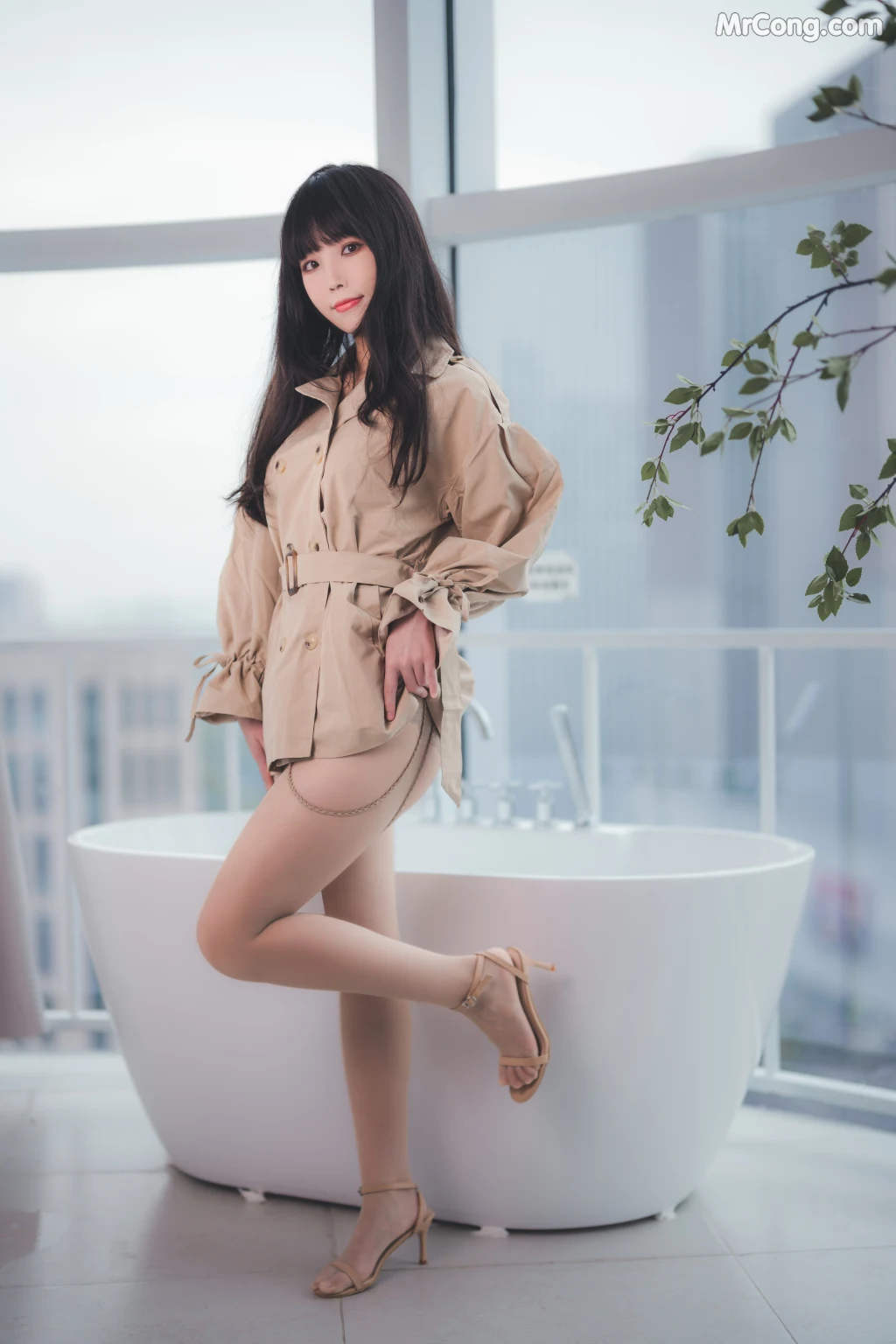 Coser@汪知子 Vol.011: 风衣 (54 photos) – Page 3