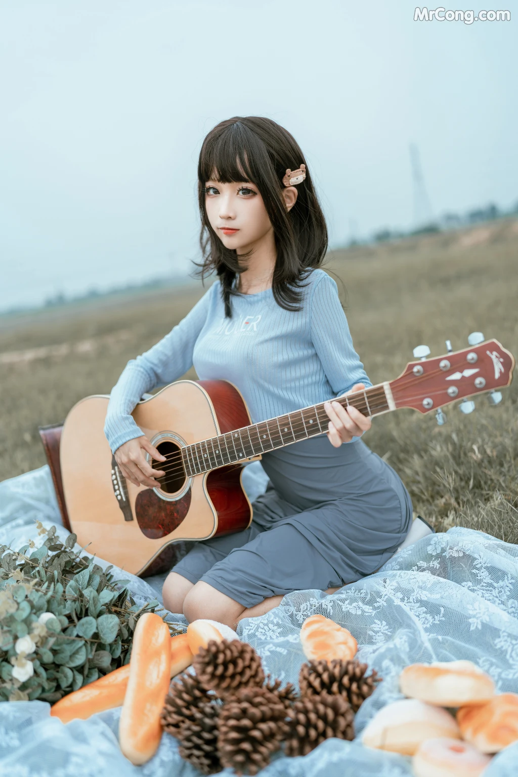 Coser@蠢沫沫 (chunmomo) Vol.121: 吉他妹妹 (50 photos)插图