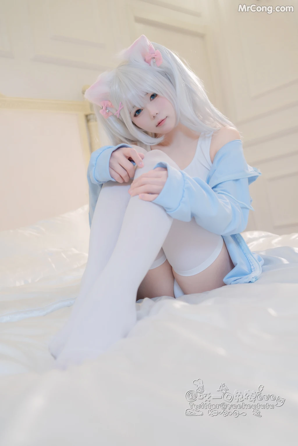 Coser@黏黏团子兔: 做你的猫 (56 photos + 1 video)插图9