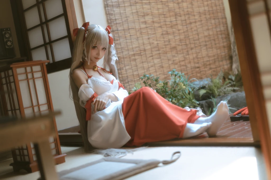 Coser@蠢沫沫 (chunmomo) Vol.132: 可畏 巫女 (55 photos) – Page 3