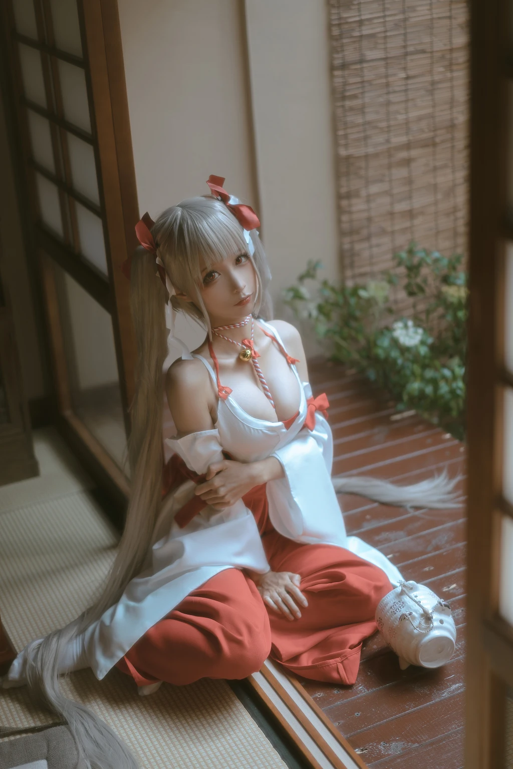 Coser@蠢沫沫 (chunmomo) Vol.132: 可畏 巫女 (55 photos) – Page 3