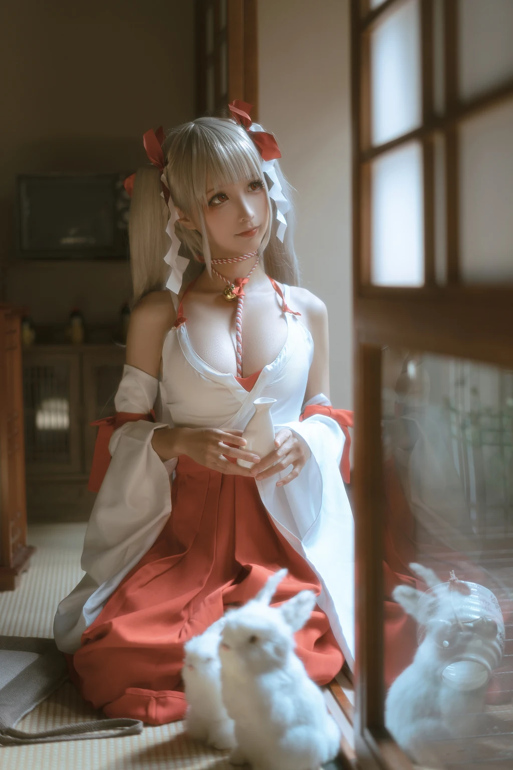 Coser@蠢沫沫 (chunmomo) Vol.132: 可畏 巫女 (55 photos) – Page 3