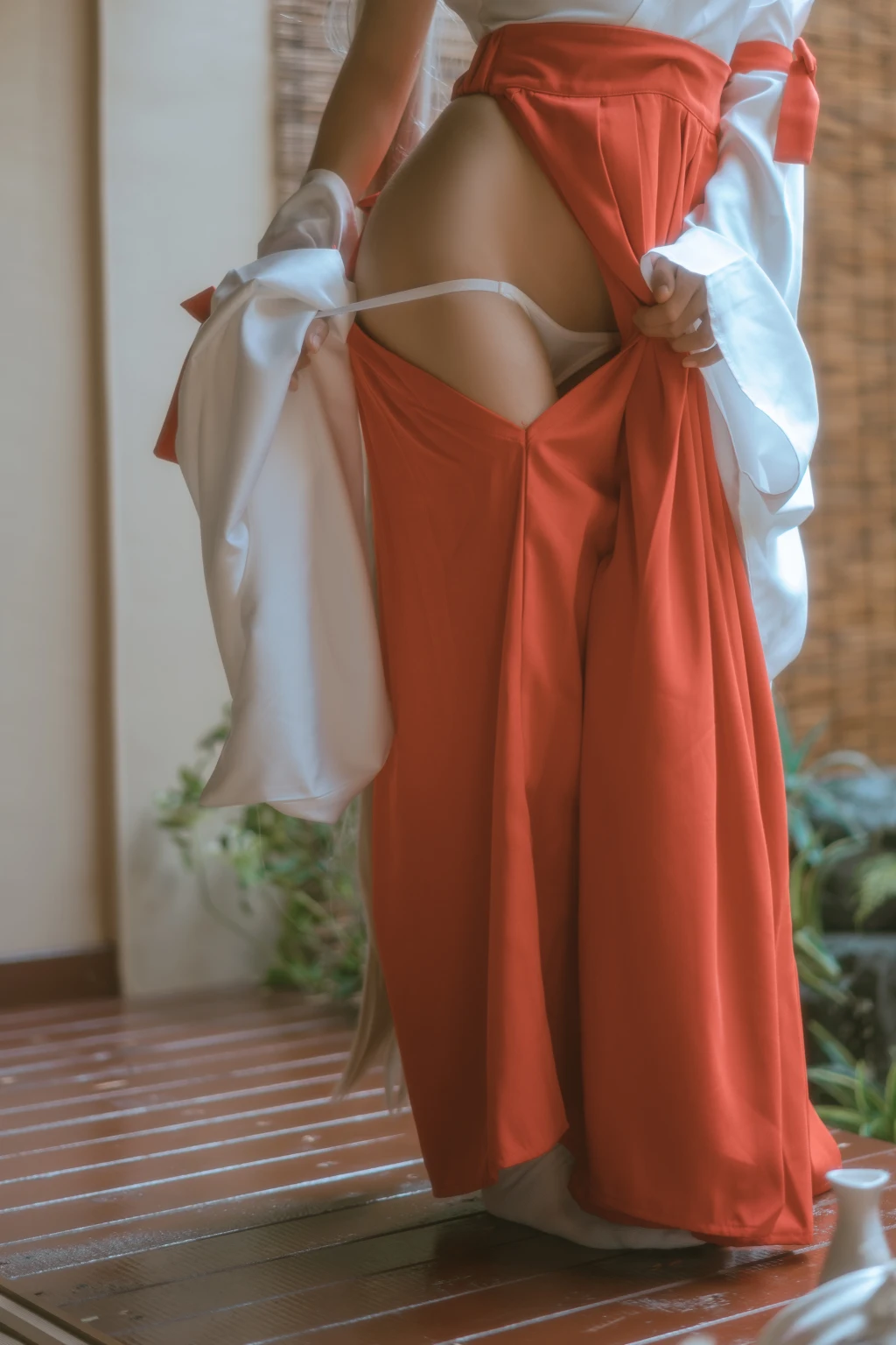 Coser@蠢沫沫 (chunmomo) Vol.132: 可畏 巫女 (55 photos) – Page 4