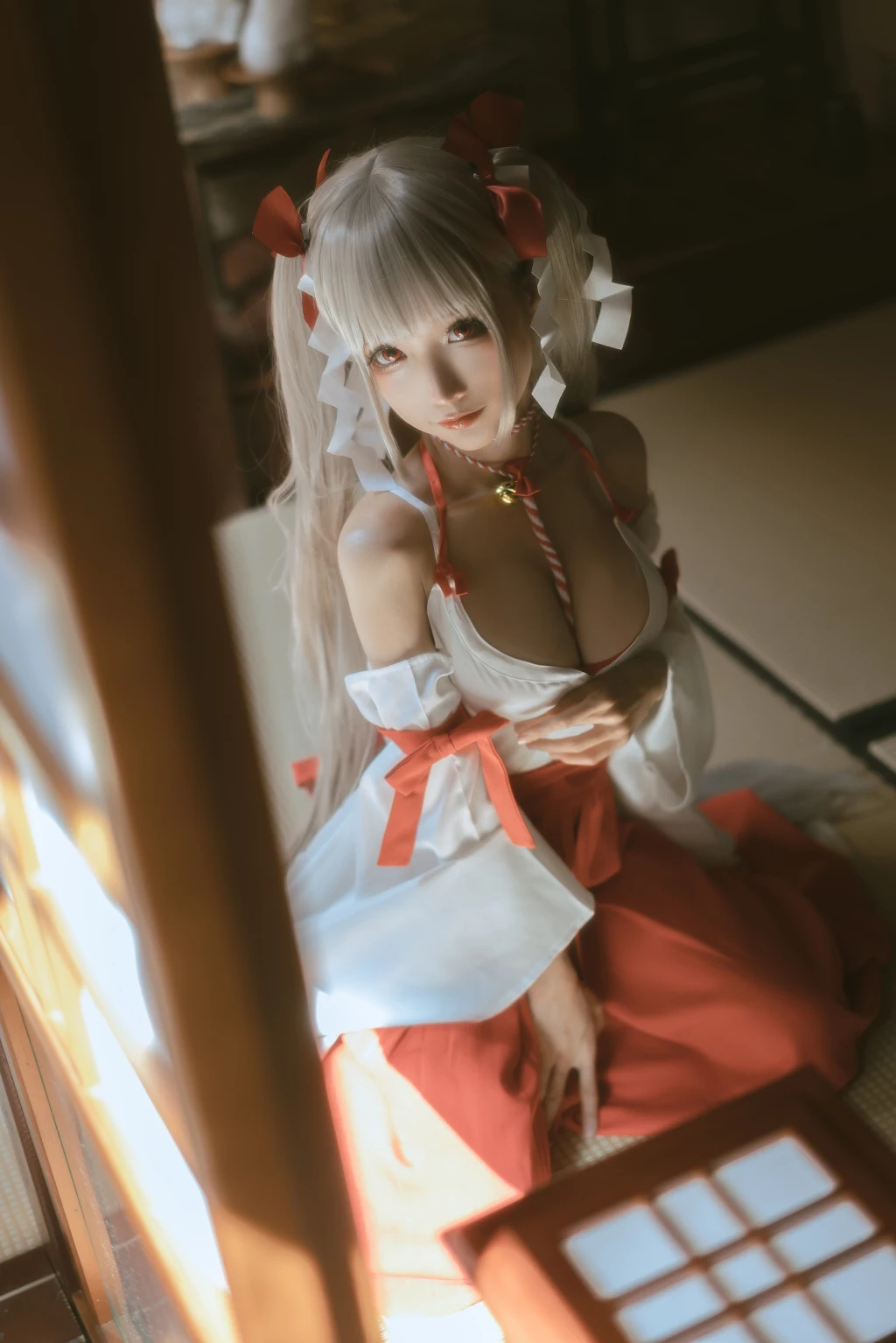 Coser@蠢沫沫 (chunmomo) Vol.132: 可畏 巫女 (55 photos) – Page 5
