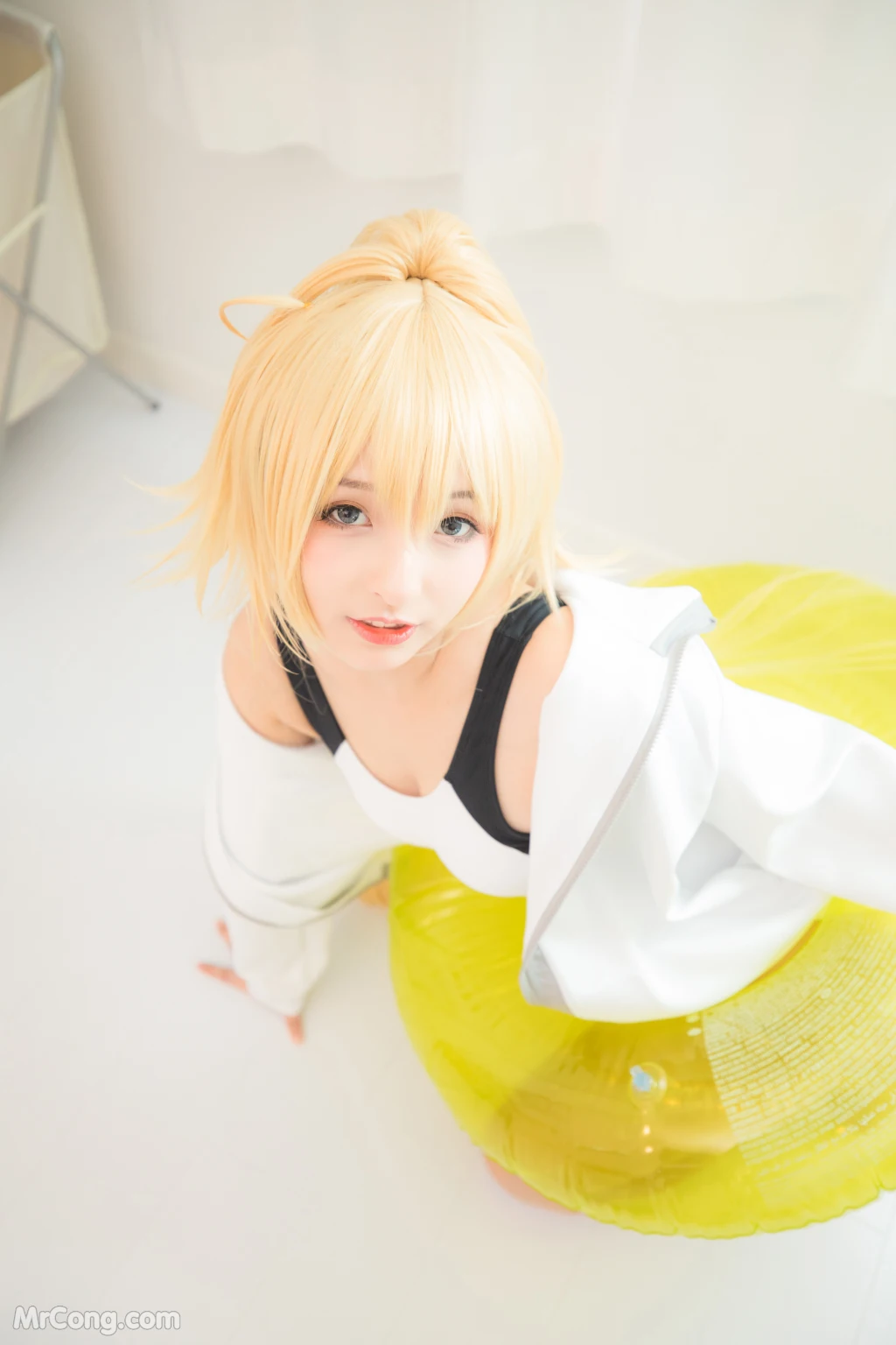 Coser@神楽坂真冬 Vol.036: 电子相册-白贞德《Swimingthedrea》(150 photos)插图7