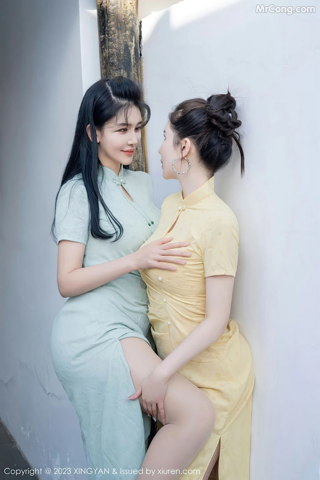 XingYan Vol.183: Liu Yu Er (刘钰儿) & Li Li Sha (李丽莎) (70 photos) – Page 4