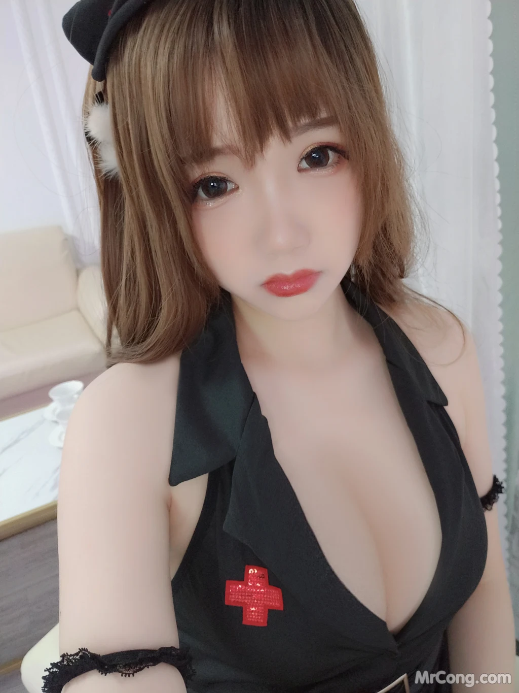 Coser@雪晴Astra (雪晴嘟嘟) Vol.043: 灰丝小护士 (110 photos + 10 videos) – Page 9
