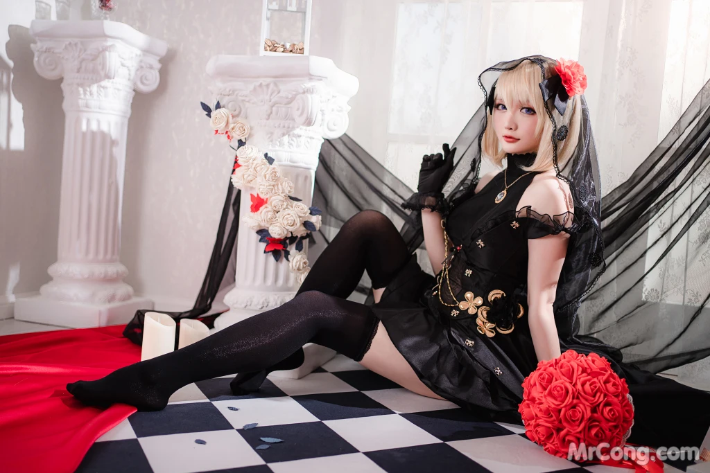 Coser@星之迟迟Hoshilily: 斯卡哈同人&Z23婚纱 (150 photos + 1 video) – Page 2