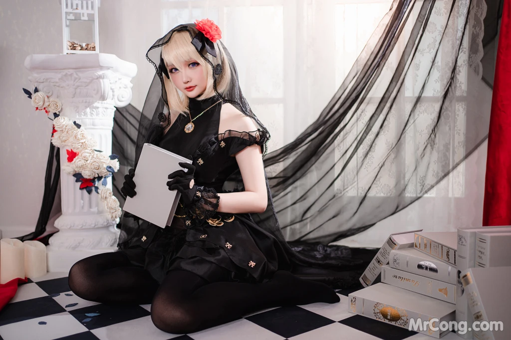 Coser@星之迟迟Hoshilily: 斯卡哈同人&Z23婚纱 (150 photos + 1 video) – Page 2