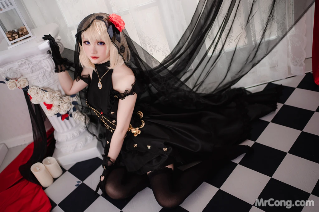 Coser@星之迟迟Hoshilily: 斯卡哈同人&Z23婚纱 (150 photos + 1 video) – Page 2
