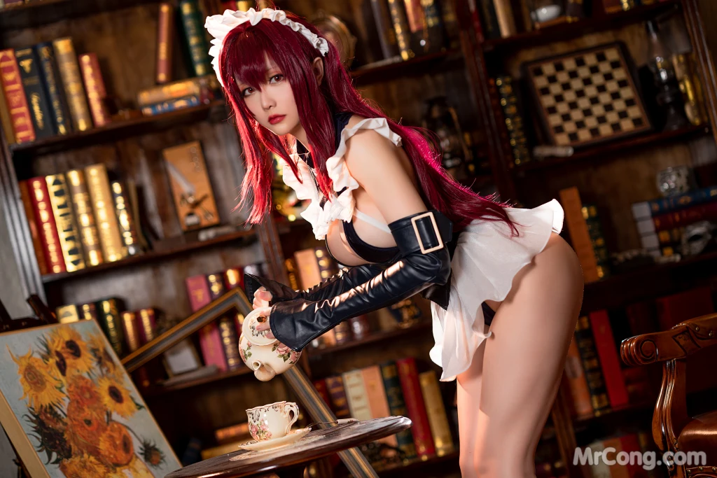 Coser@星之迟迟Hoshilily: 斯卡哈同人&Z23婚纱 (150 photos + 1 video) – Page 6
