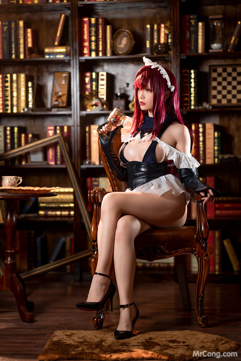 Coser@星之迟迟Hoshilily: 斯卡哈同人&Z23婚纱 (150 photos + 1 video) – Page 7