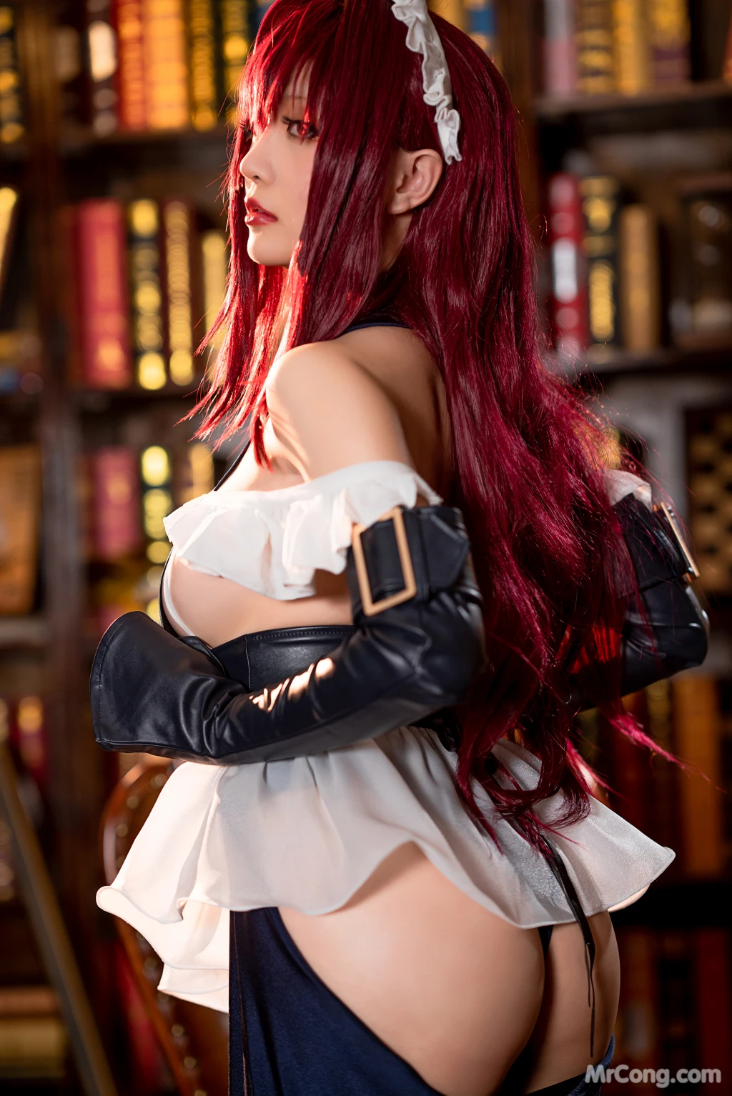 Coser@星之迟迟Hoshilily: 斯卡哈同人&Z23婚纱 (150 photos + 1 video) – Page 10