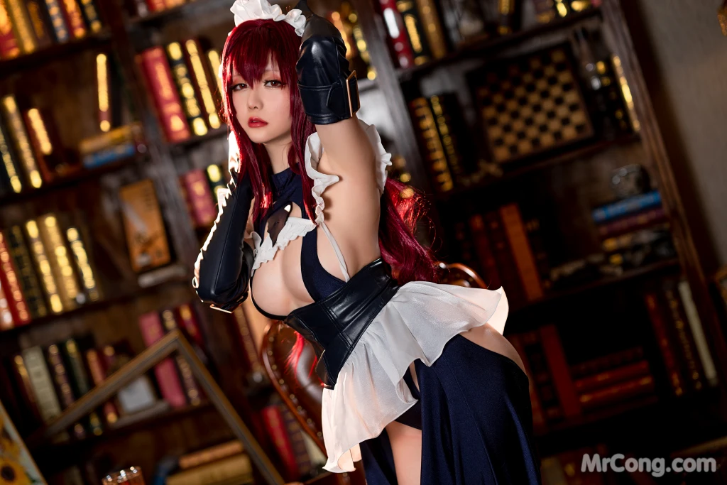 Coser@星之迟迟Hoshilily: 斯卡哈同人&Z23婚纱 (150 photos + 1 video) – Page 10