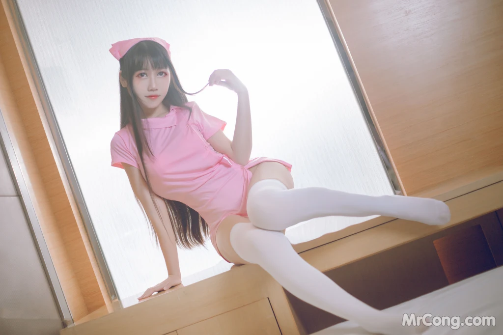 Coser@不呆猫: 粉红护士 (42 photos) – Page 3