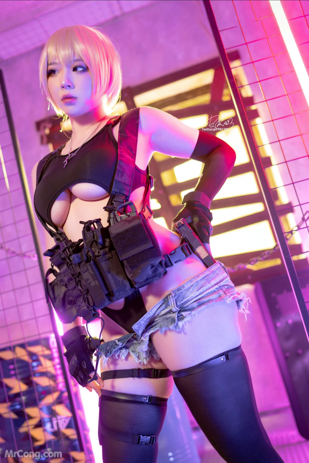 Coser@皮皮奶可可爱了啦: 战术背心 (50 photos) – Page 2