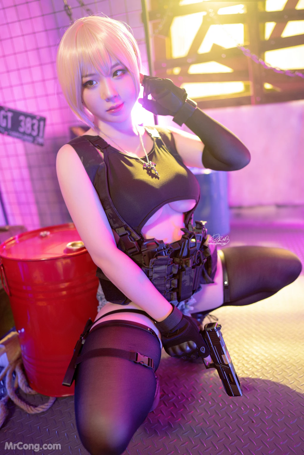 Coser@皮皮奶可可爱了啦: 战术背心 (50 photos) – Page 2