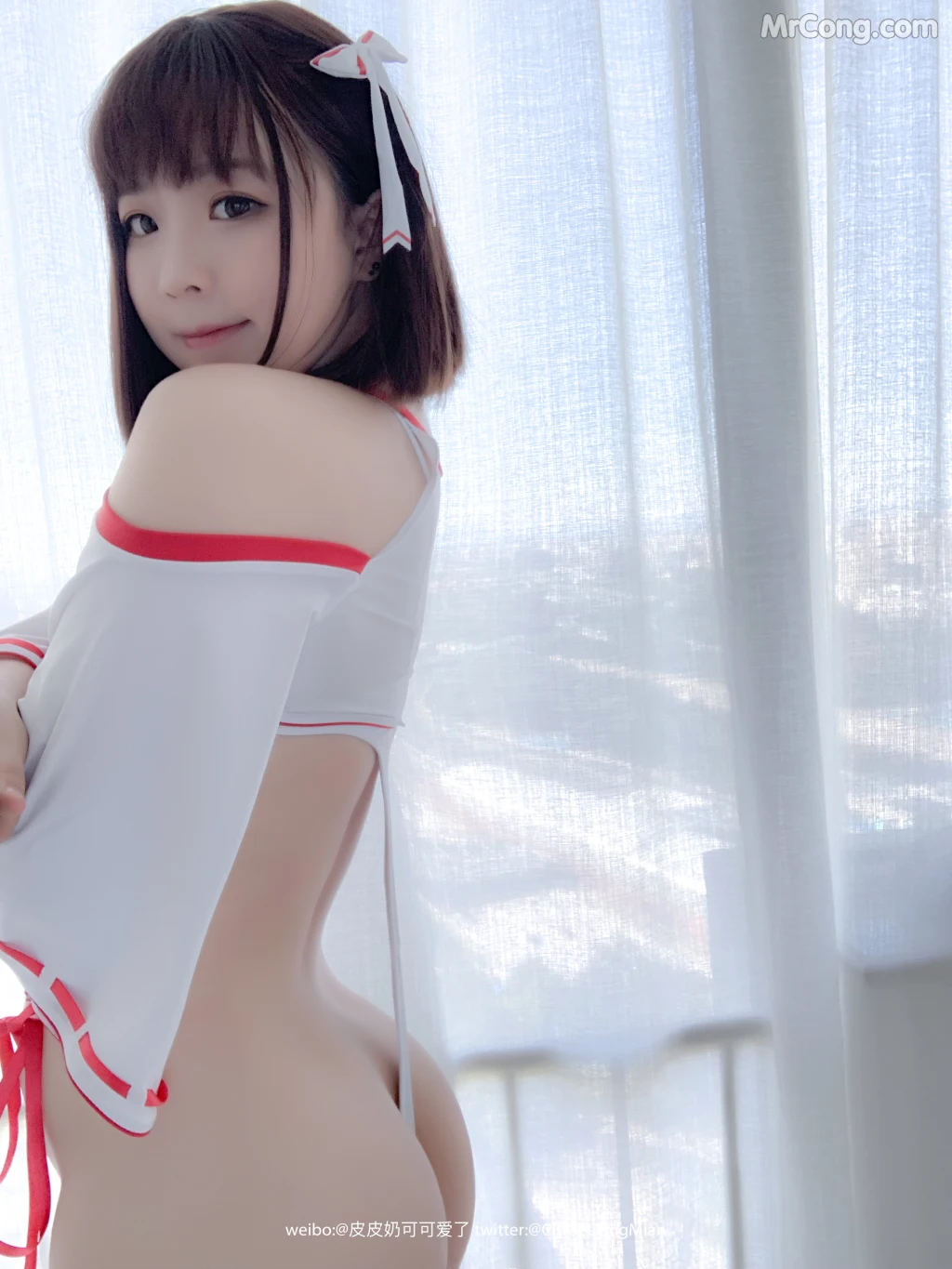 Coser@皮皮奶可可爱了啦: 高叉巫女 (73 photos + 1 video) – Page 7