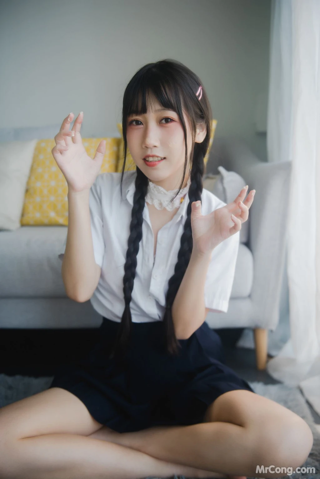 Coser@不呆猫: 奶油少女 (80 photos + 4 videos)插图3