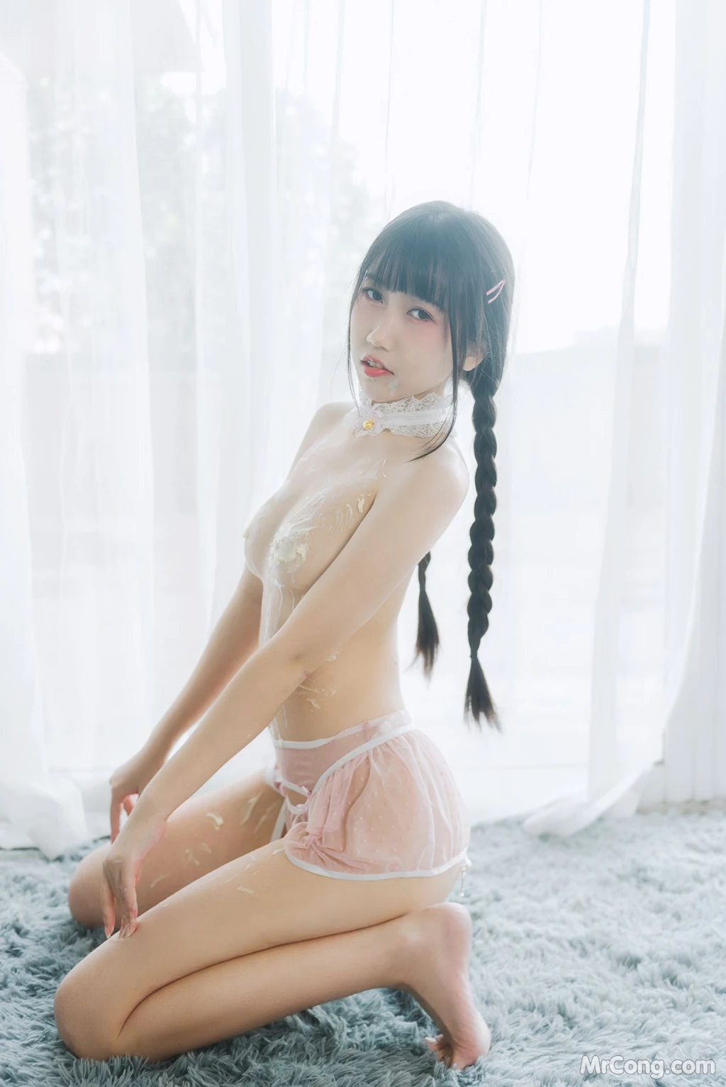 Coser@不呆猫: 奶油少女 (80 photos + 4 videos) – Page 5