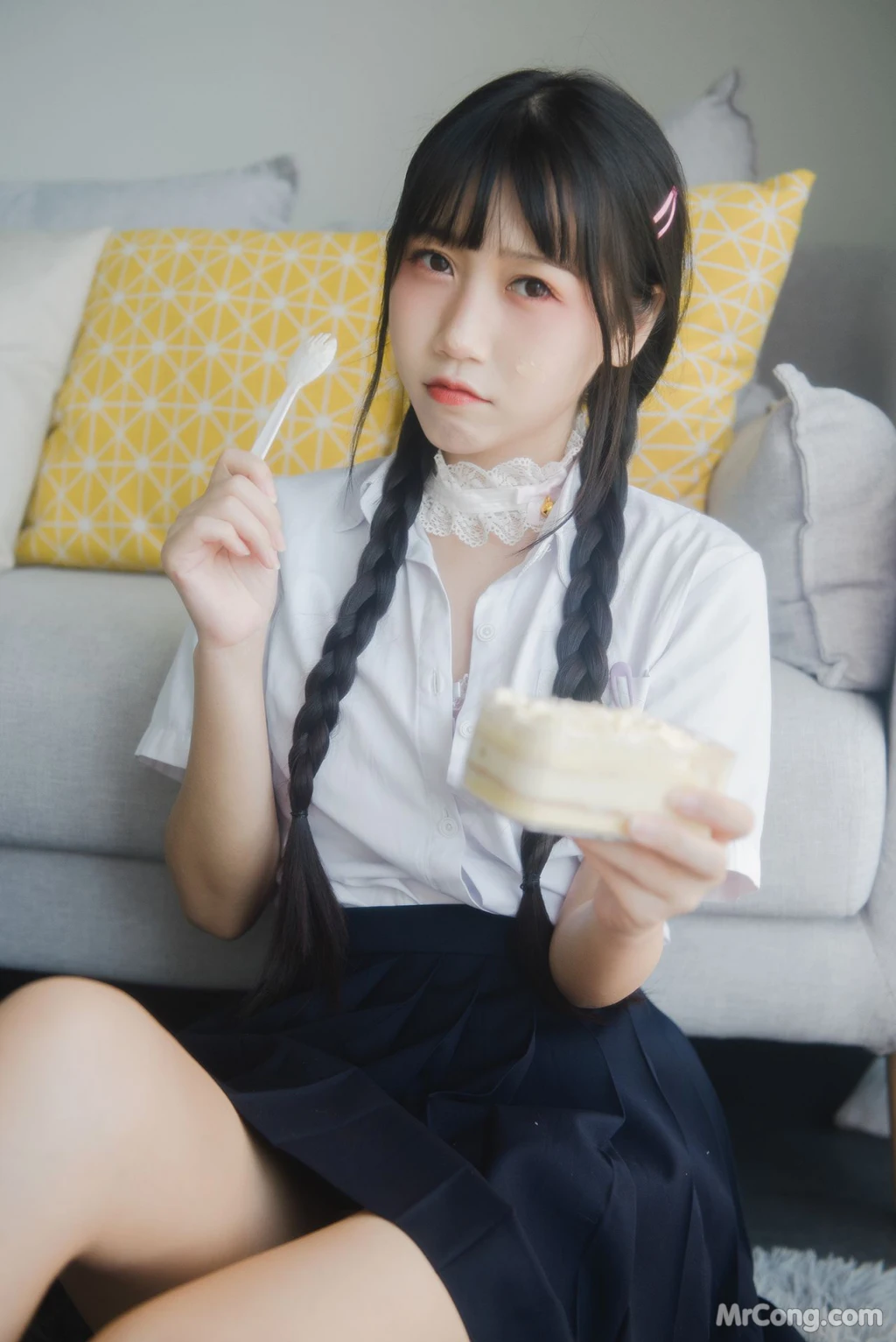 Coser@不呆猫: 奶油少女 (80 photos + 4 videos) – Page 7