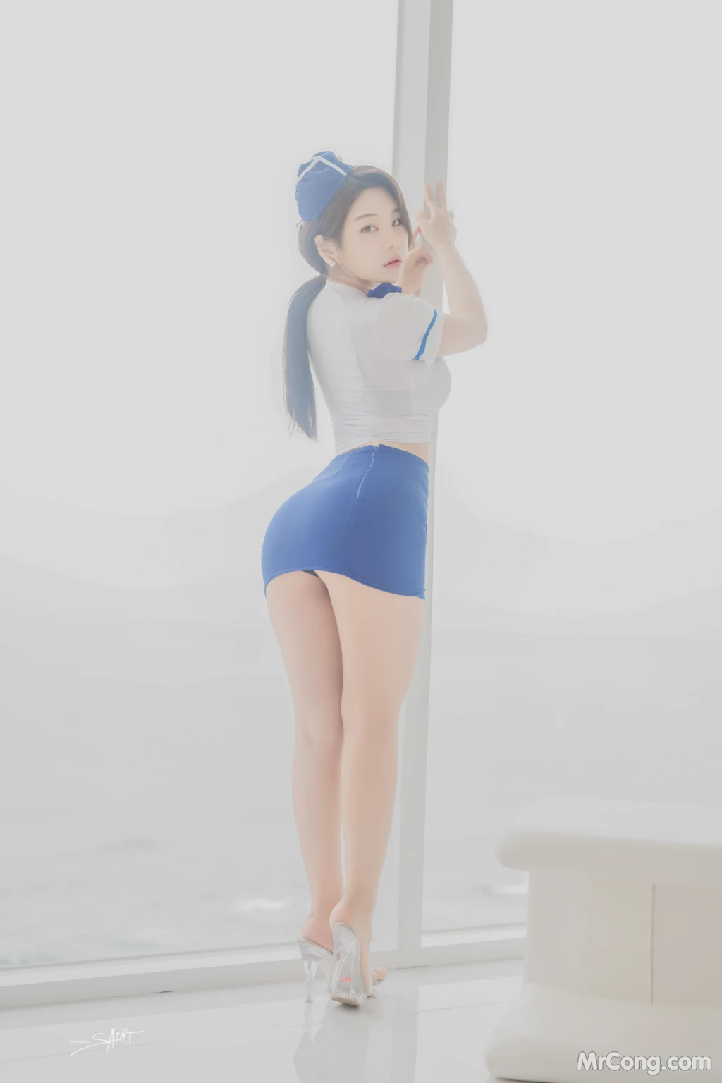 SAINT Photolife – Zzyuri (쮸리): Blue Marine (61 photos) – Page 6