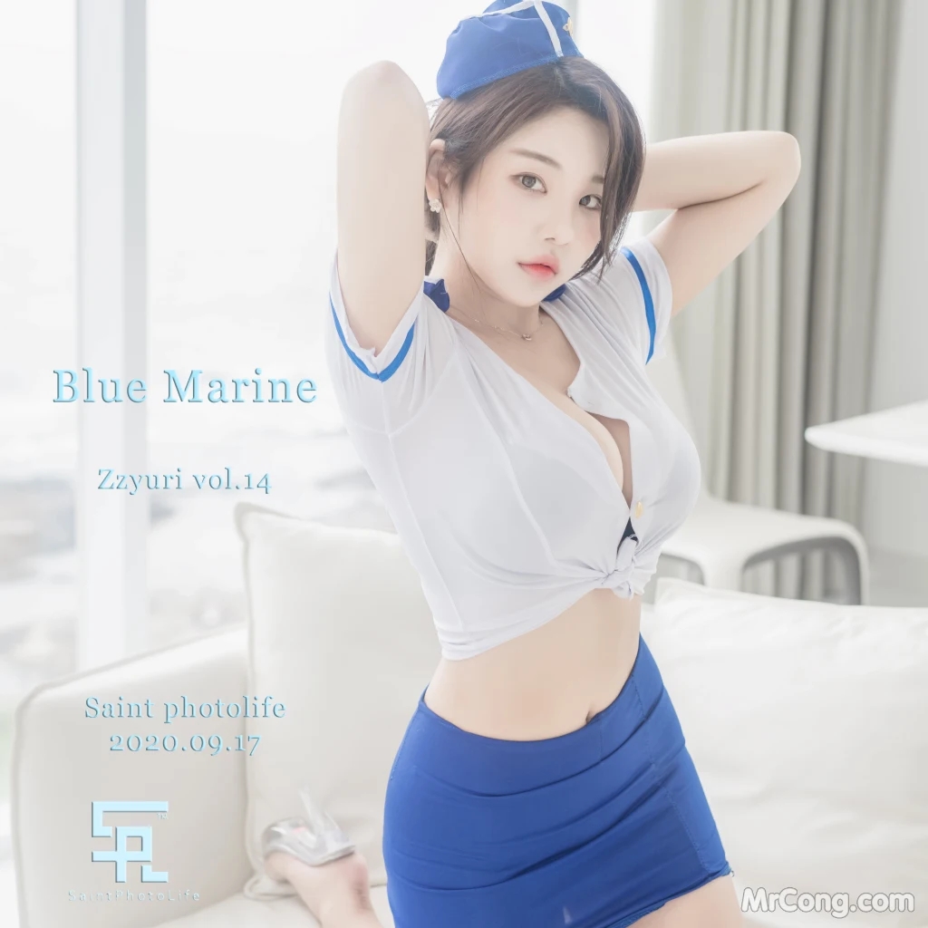 SAINT Photolife – Zzyuri (쮸리): Blue Marine (61 photos) – Page 6