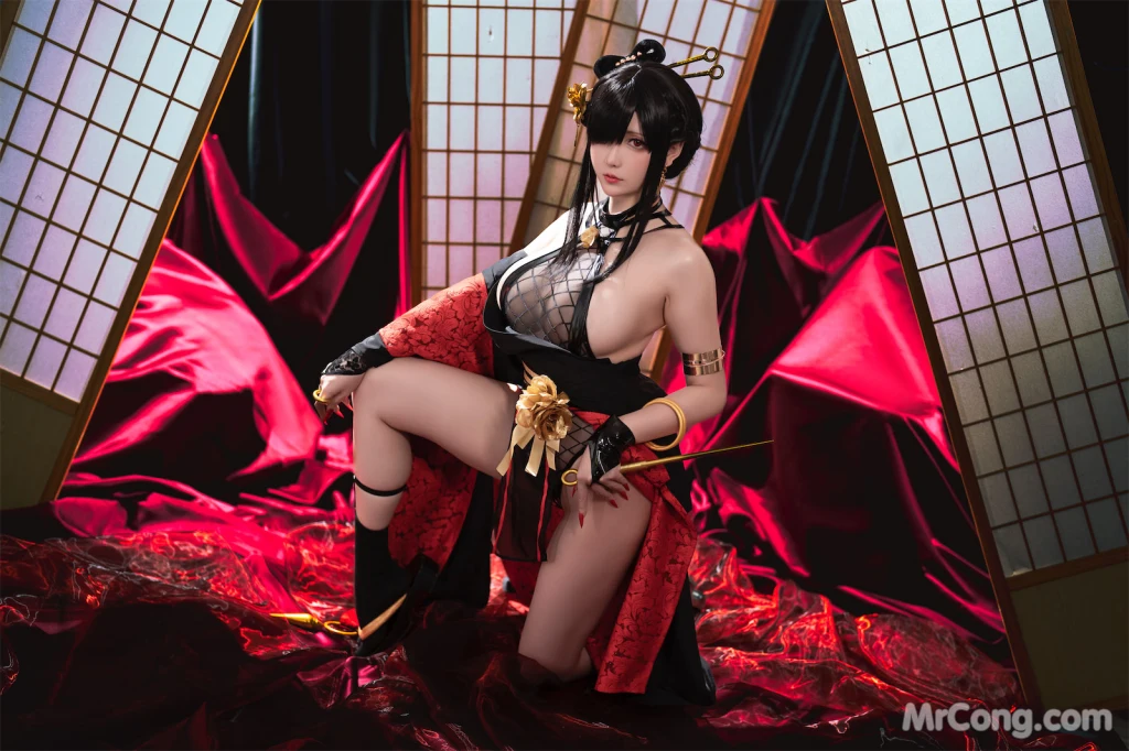 Coser@星之迟迟Hoshilily: 圣诞节 约尔 同人和风战斗服 (78 photos) – Page 2