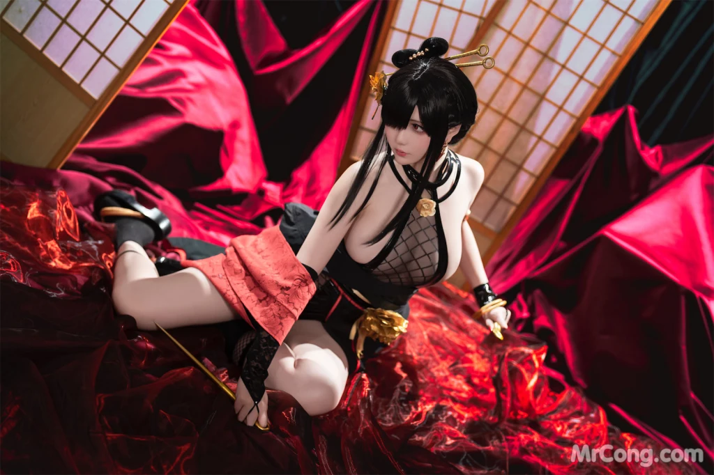 Coser@星之迟迟Hoshilily: 圣诞节 约尔 同人和风战斗服 (78 photos) – Page 2