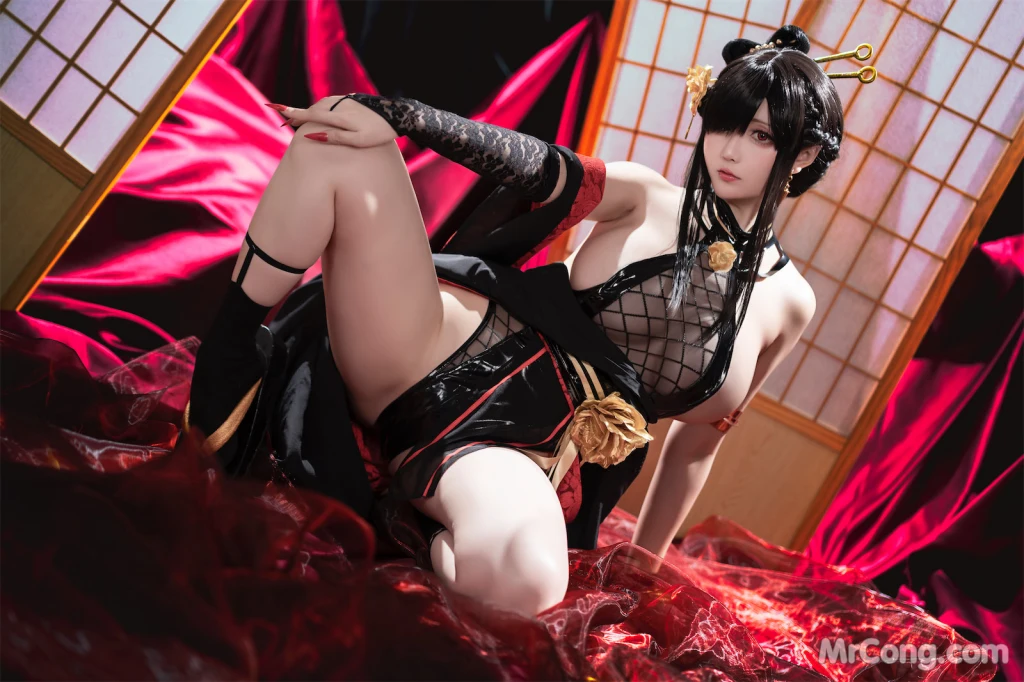 Coser@星之迟迟Hoshilily: 圣诞节 约尔 同人和风战斗服 (78 photos) – Page 3