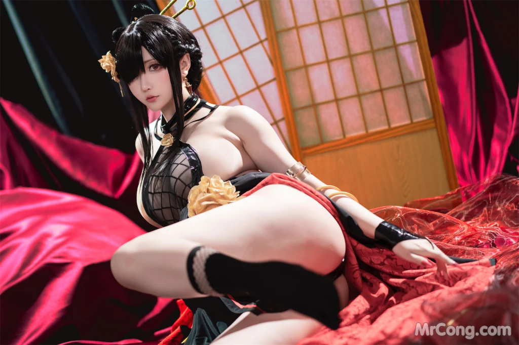 Coser@星之迟迟Hoshilily: 圣诞节 约尔 同人和风战斗服 (78 photos) – Page 3
