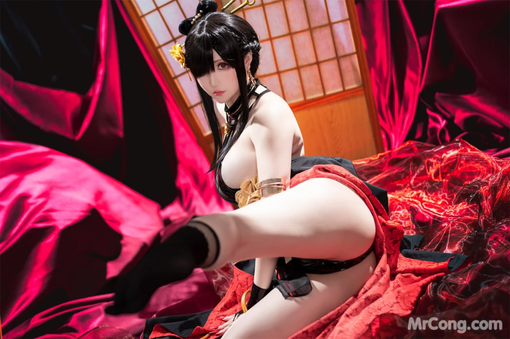 Coser@星之迟迟Hoshilily: 圣诞节 约尔 同人和风战斗服 (78 photos) – Page 3