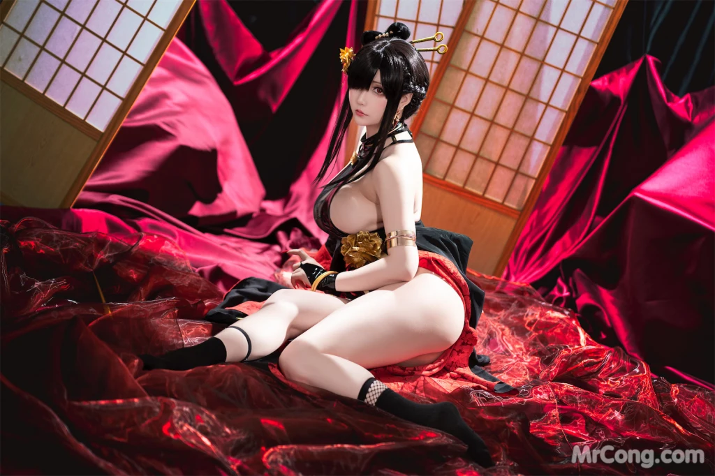 Coser@星之迟迟Hoshilily: 圣诞节 约尔 同人和风战斗服 (78 photos) – Page 3