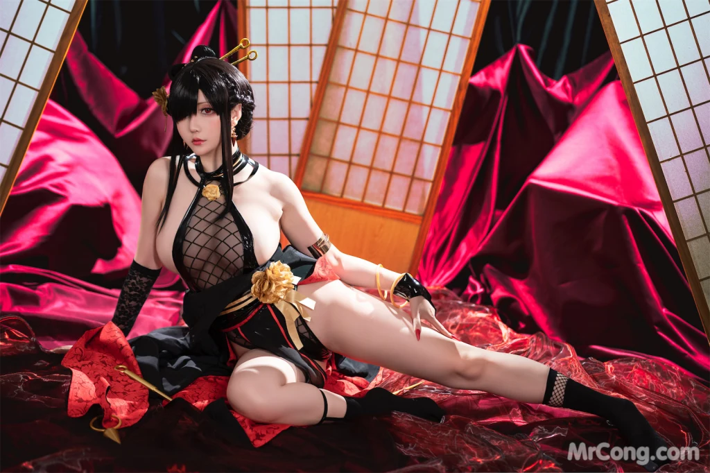 Coser@星之迟迟Hoshilily: 圣诞节 约尔 同人和风战斗服 (78 photos) – Page 4