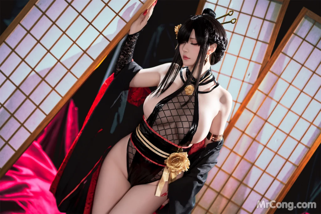 Coser@星之迟迟Hoshilily: 圣诞节 约尔 同人和风战斗服 (78 photos) – Page 5