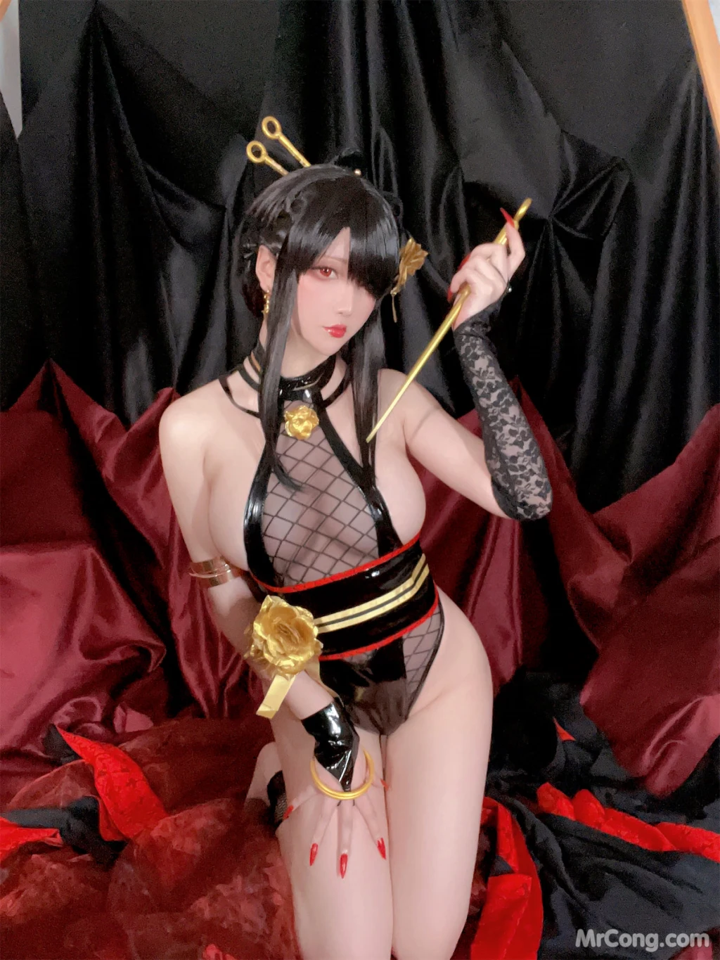 Coser@星之迟迟Hoshilily: 圣诞节 约尔 同人和风战斗服 (78 photos) – Page 7