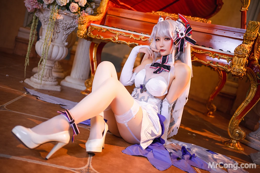 Coser@星之迟迟Hoshilily: 秘密花园 欧根婚纱 (20 photos)插图1