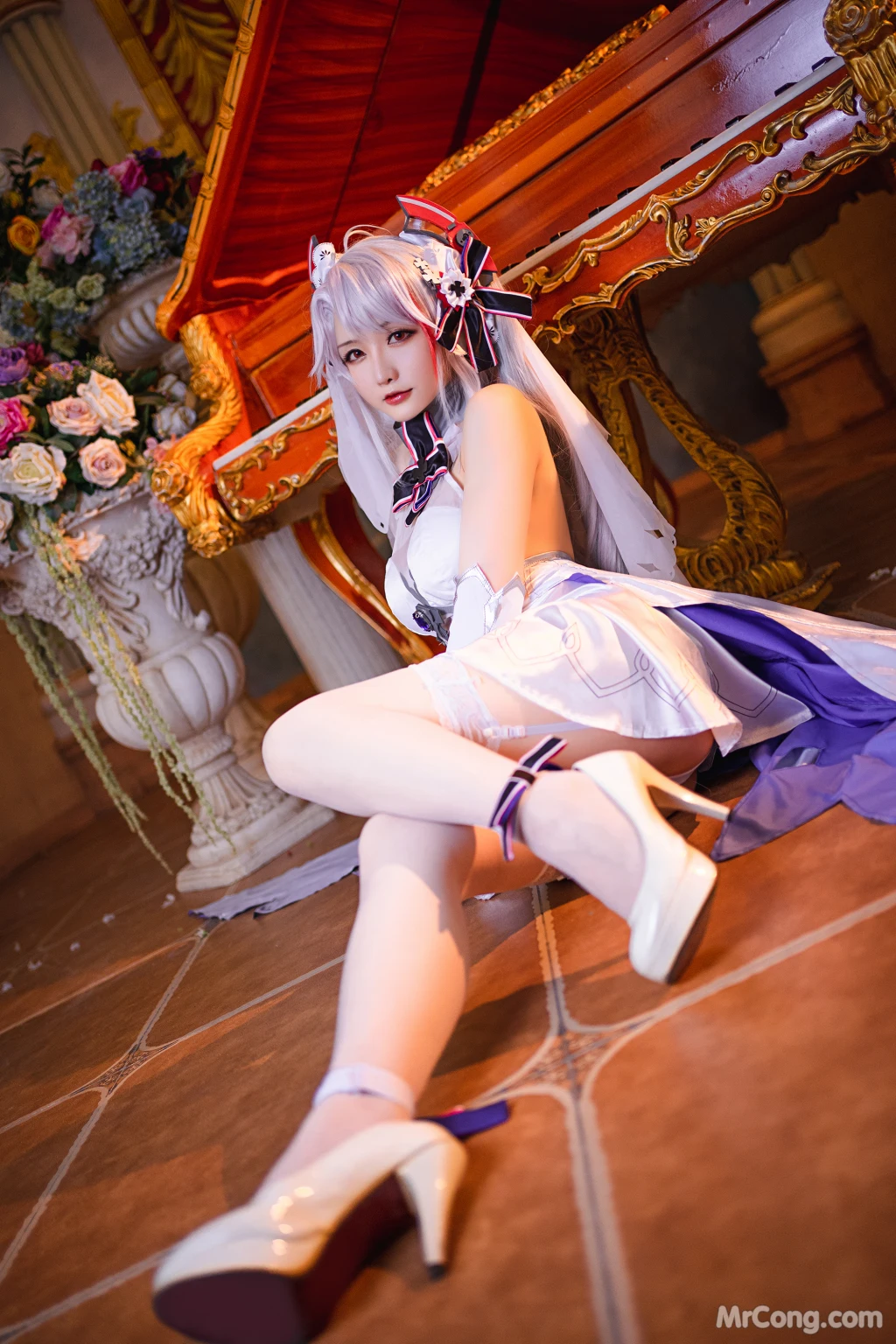 Coser@星之迟迟Hoshilily: 秘密花园 欧根婚纱 (20 photos)插图2