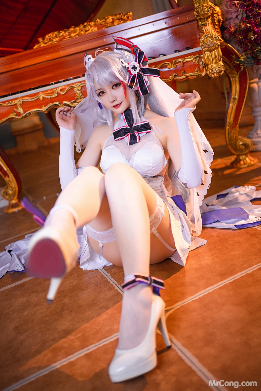 Coser@星之迟迟Hoshilily: 秘密花园 欧根婚纱 (20 photos)插图5