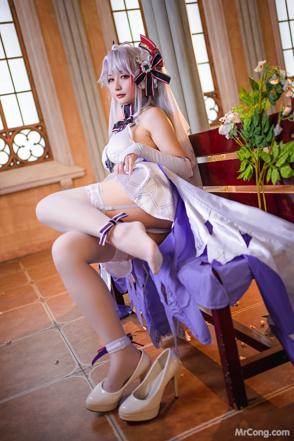 Coser@星之迟迟Hoshilily: 秘密花园 欧根婚纱 (20 photos)插图6