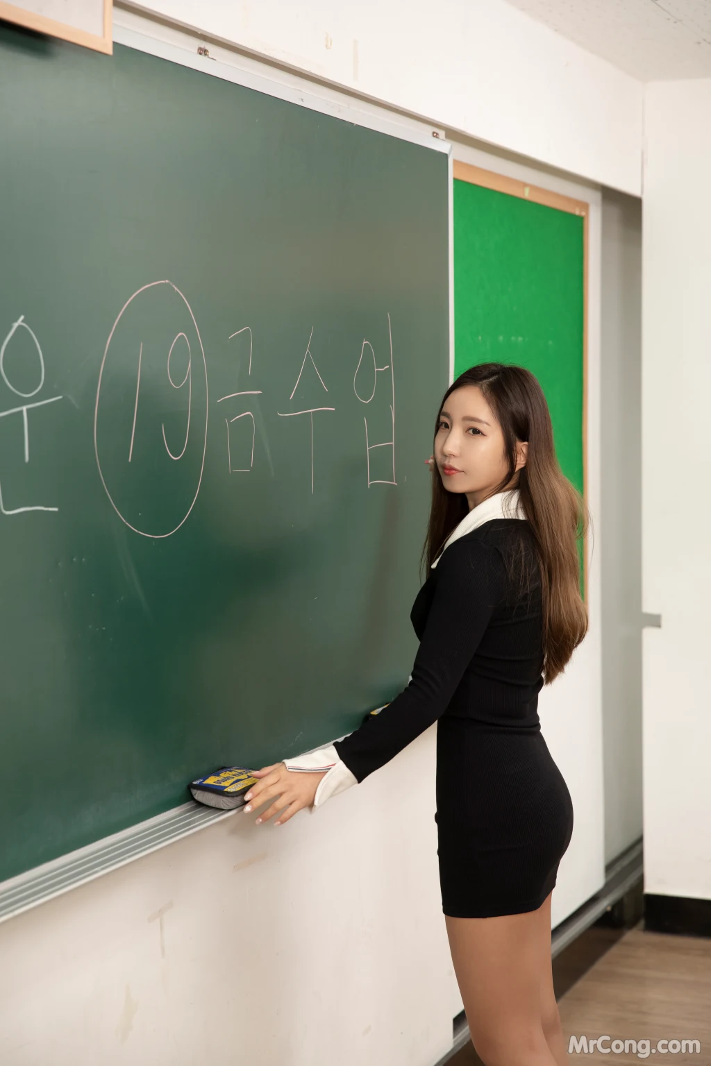 [BUNNY] LeeHa: Fresh teacher (100 photos)插图6