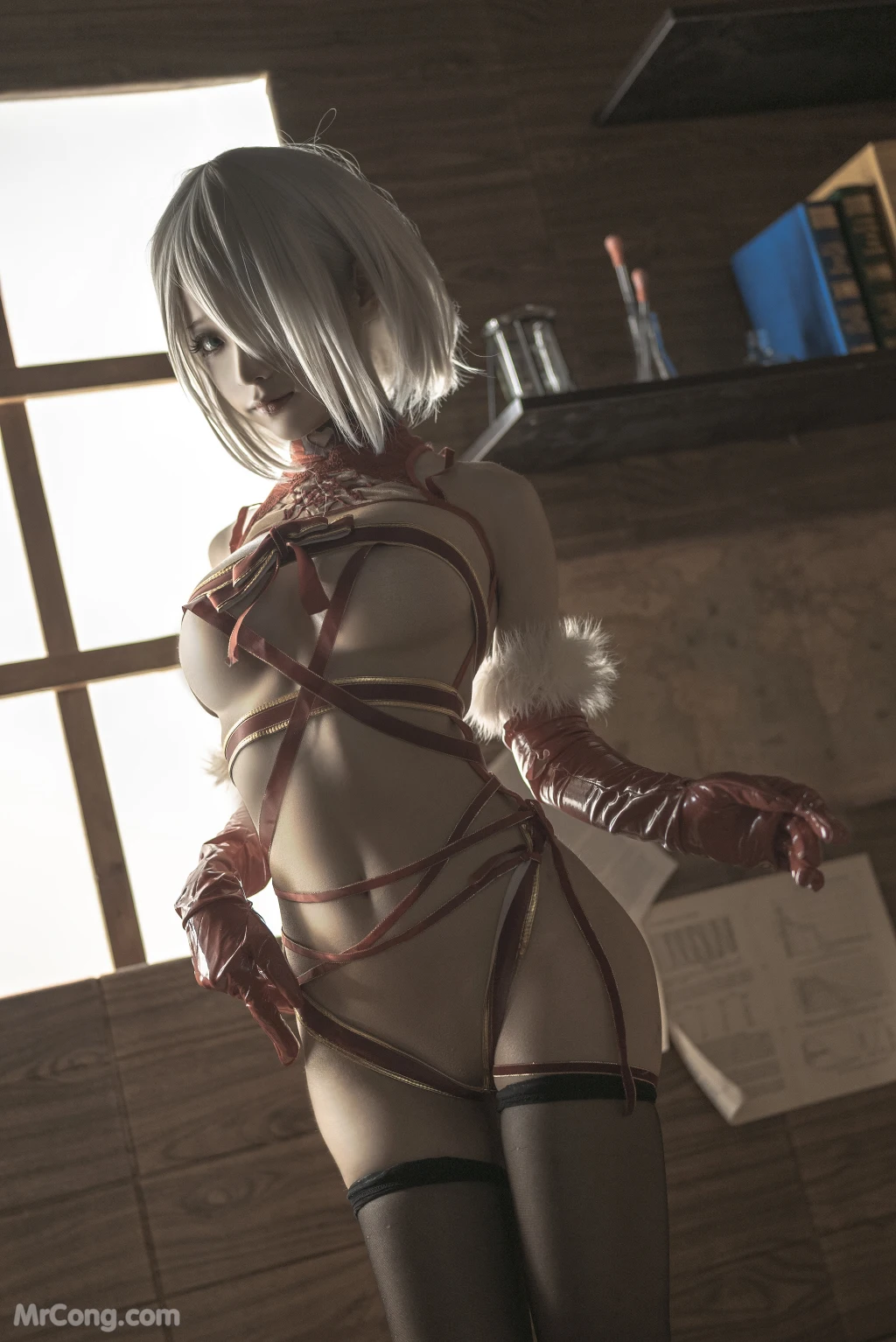 Coser@蠢沫沫 (chunmomo) Vol.145: 2B-圣诞 (70 photos) – Page 6