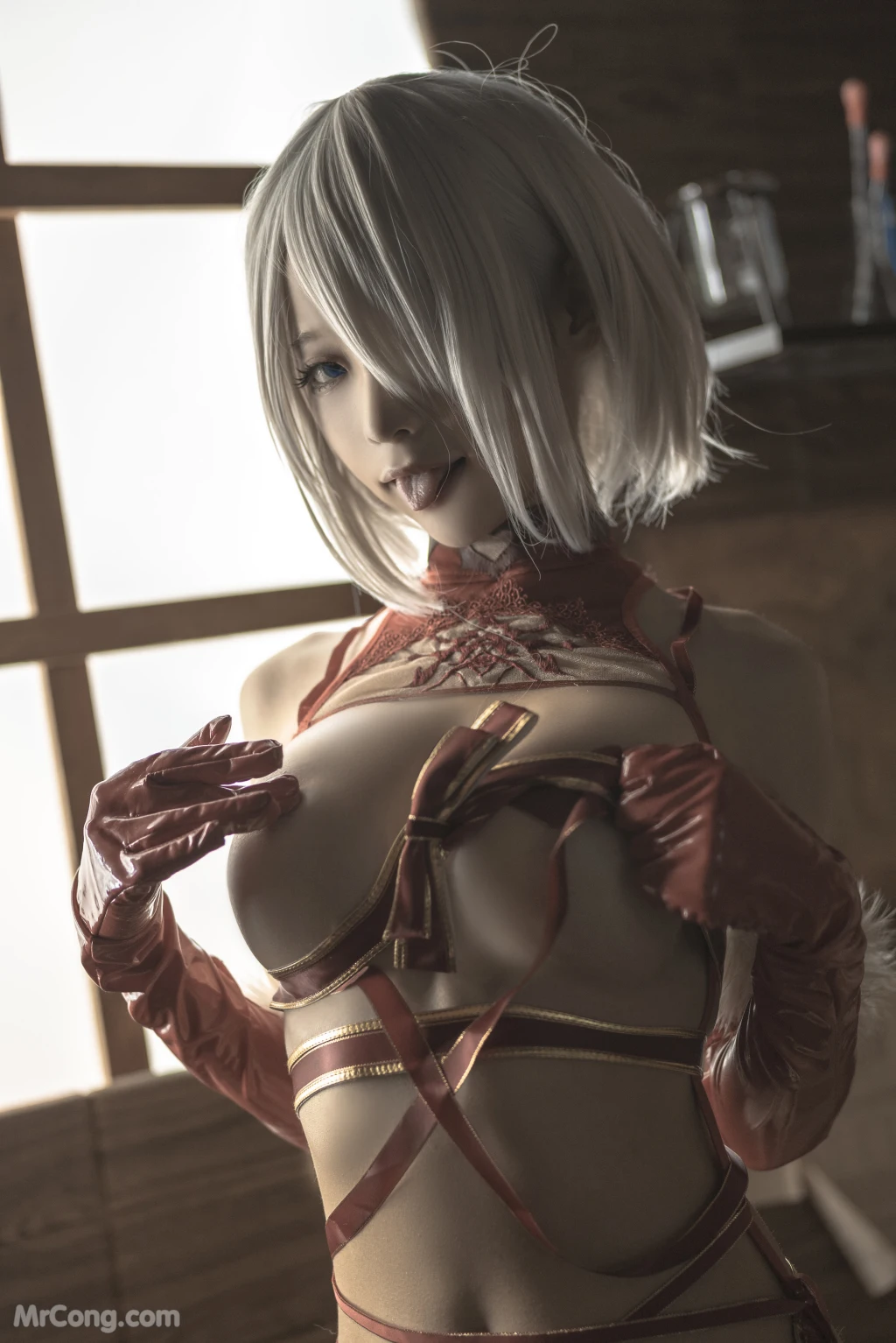 Coser@蠢沫沫 (chunmomo) Vol.145: 2B-圣诞 (70 photos) – Page 6