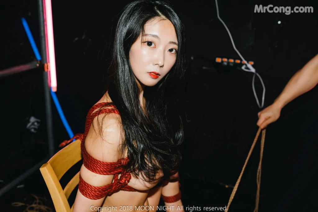 [Moon Night Snap] Mona (모나): ‘SM Club 아트 본디지 (with 마스터)’ (90 photos) – Page 4