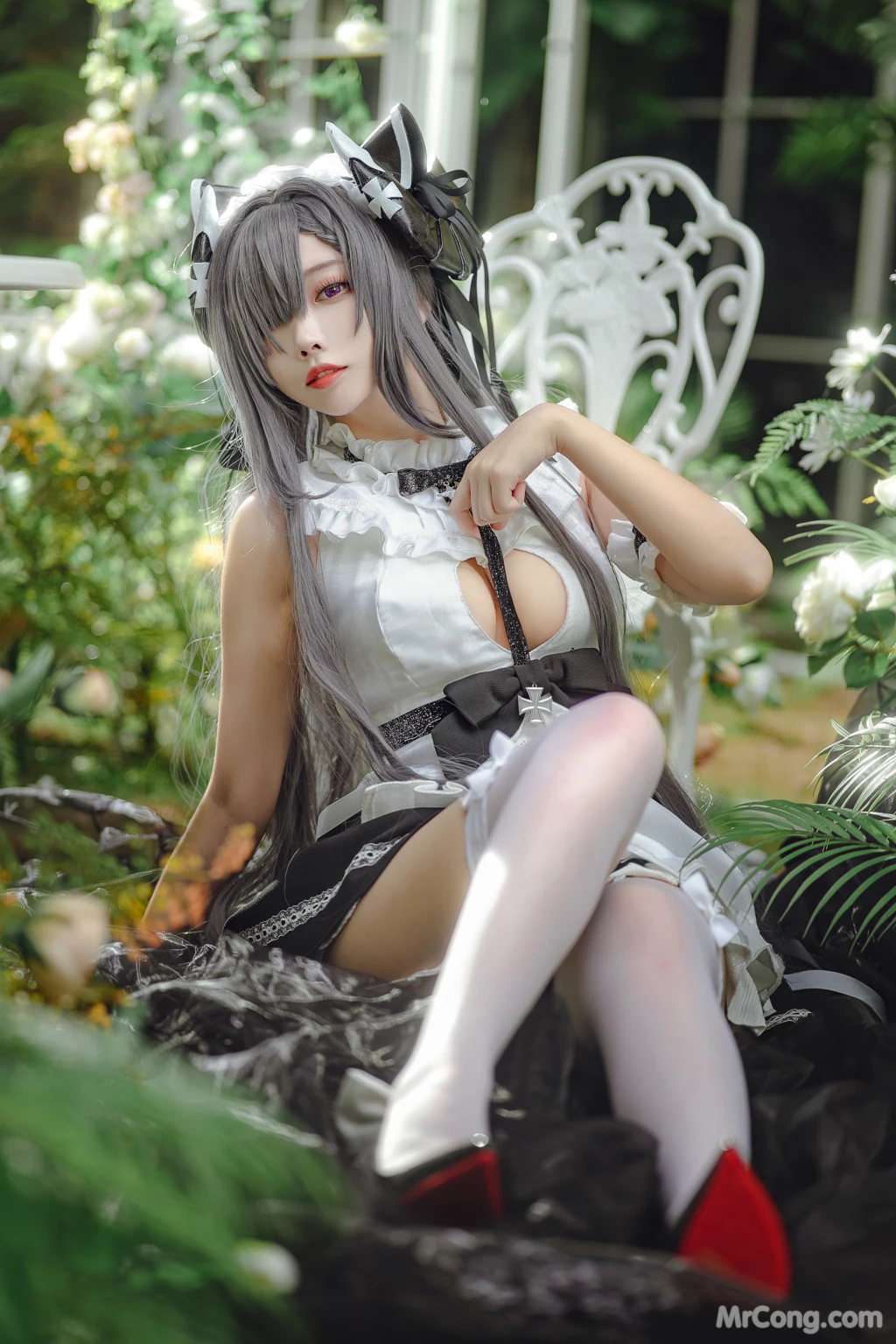 Coser@宮本桜: 奥古斯特 女仆装 (20 photos) – Page 2