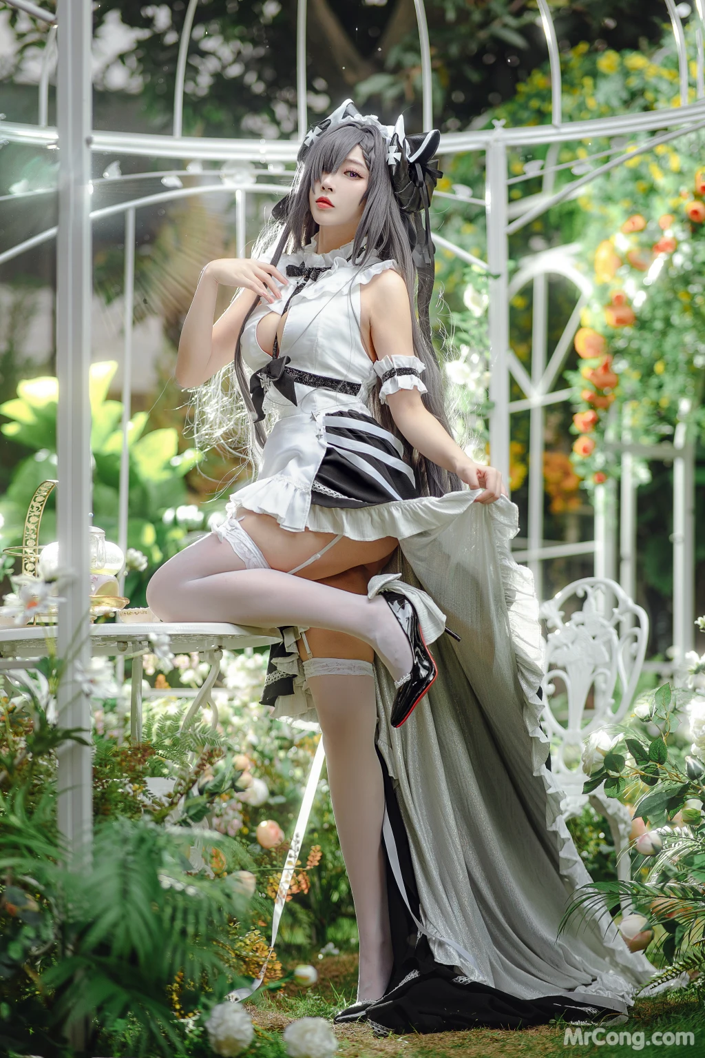 Coser@宮本桜: 奥古斯特 女仆装 (20 photos) – Page 2