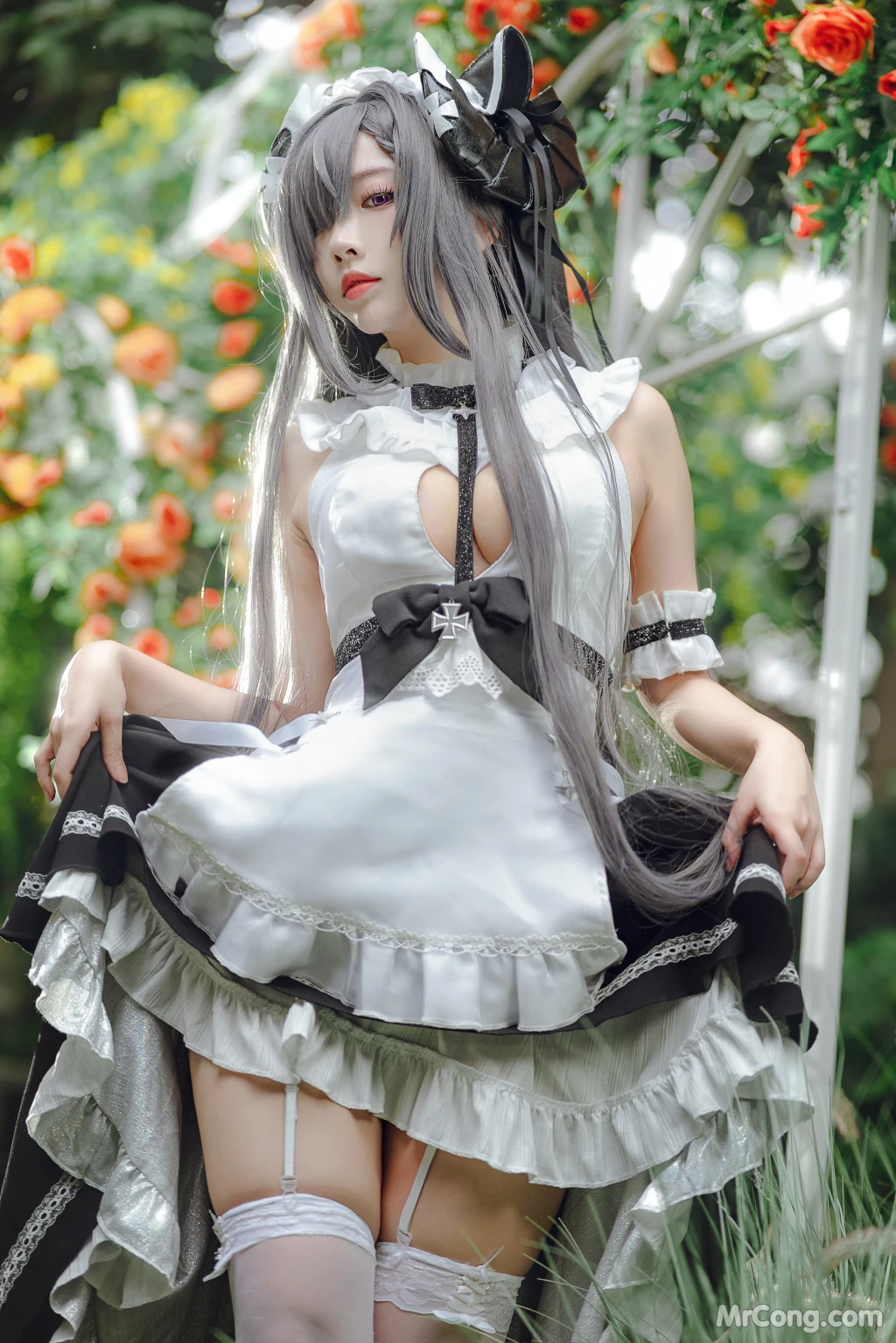 Coser@宮本桜: 奥古斯特 女仆装 (20 photos) – Page 2