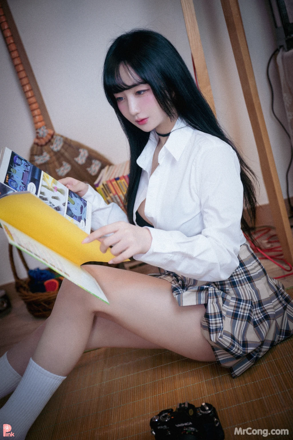 [PINK] Han Jina (한지나): 지나의 교복 생활 (Bright Ver) (59 photos) – Page 3