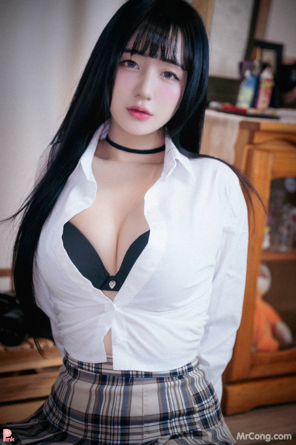[PINK] Han Jina (한지나): 지나의 교복 생활 (Bright Ver) (59 photos) – Page 4