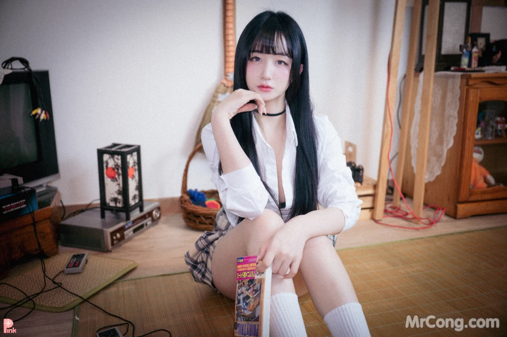 [PINK] Han Jina (한지나): 지나의 교복 생활 (Bright Ver) (59 photos) – Page 5